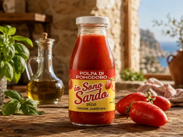 Polpa di Pomodoro — Bottiglia 250 g