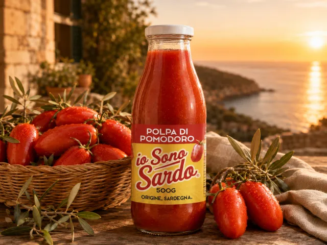 Polpa di Pomodoro — Bottiglia 500 g