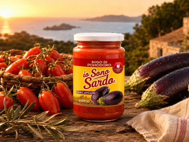Sugo di Pomodoro e Melanzane — Vasetto 300 g