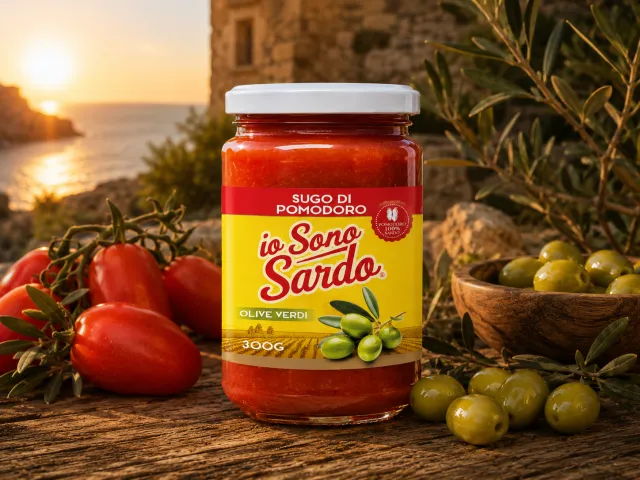 Sugo di Pomodoro e Olive Verdi Vasetto 300 g — foto 2