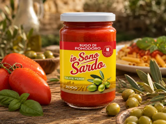 Sugo di Pomodoro e Olive Verdi Vasetto 300 g — foto 4