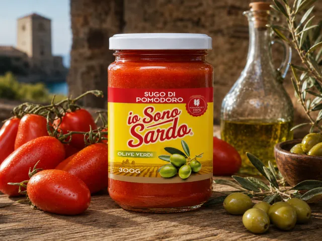 Sugo di Pomodoro e Olive Verdi Vasetto 300 g — foto 5